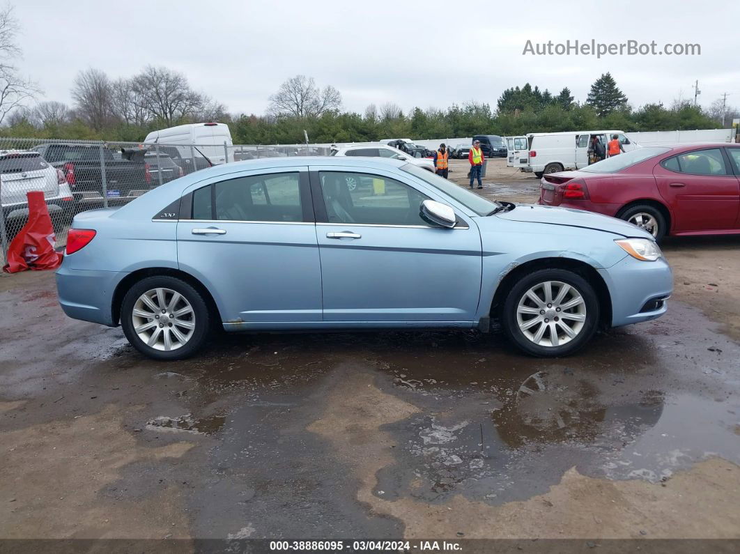 2014 Chrysler 200 Limited Light Blue vin: 1C3CCBCG5EN192684