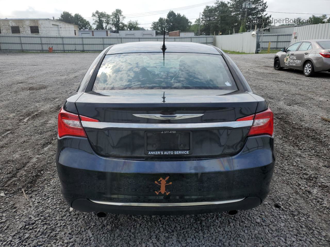 2014 Chrysler 200 Limited Black vin: 1C3CCBCG6EN100157