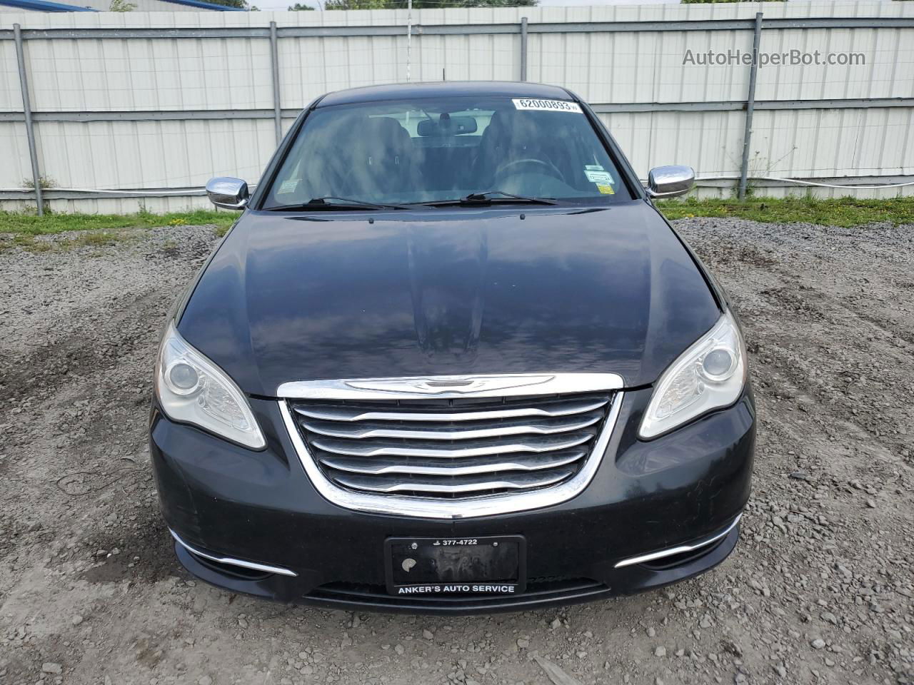 2014 Chrysler 200 Limited Черный vin: 1C3CCBCG6EN100157