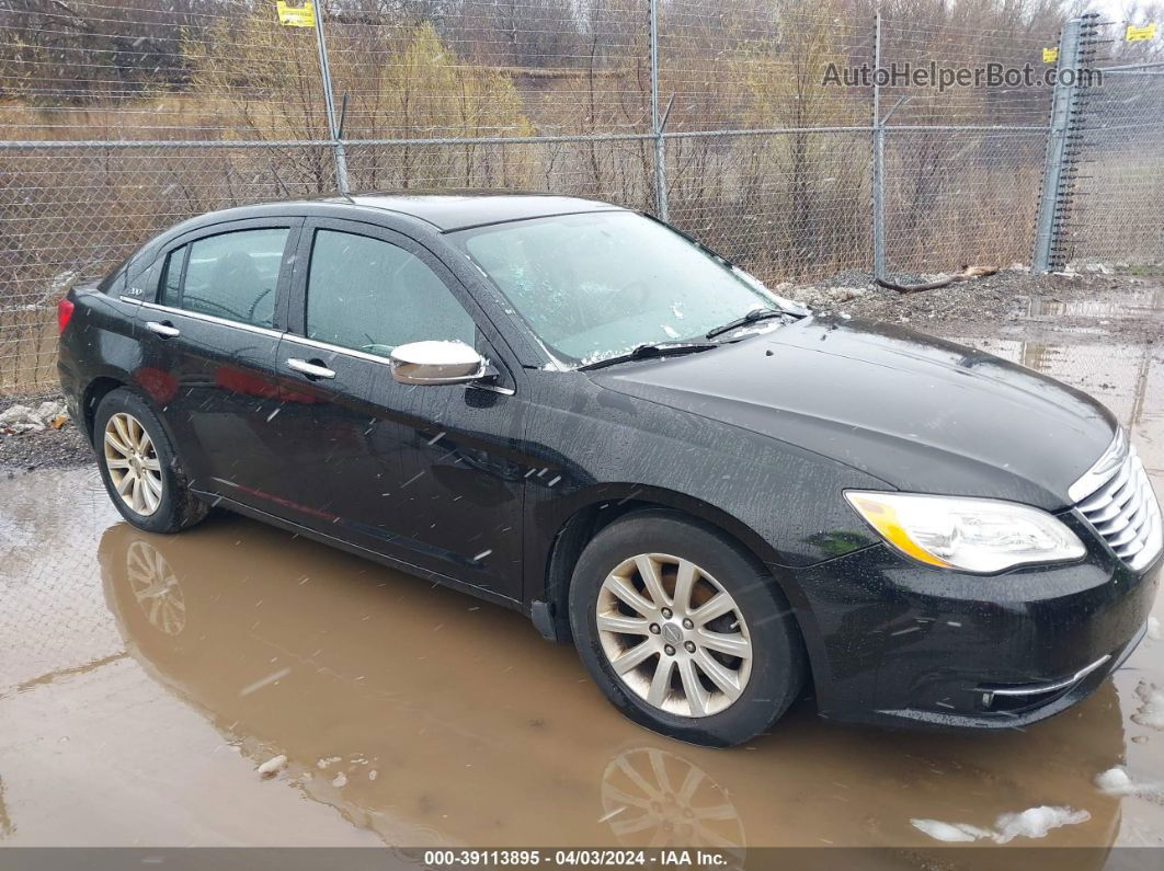 2014 Chrysler 200 Limited Черный vin: 1C3CCBCG6EN134552