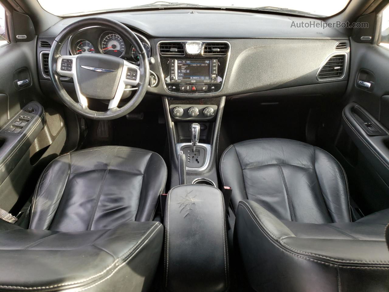 2014 Chrysler 200 Limited Белый vin: 1C3CCBCG6EN151710