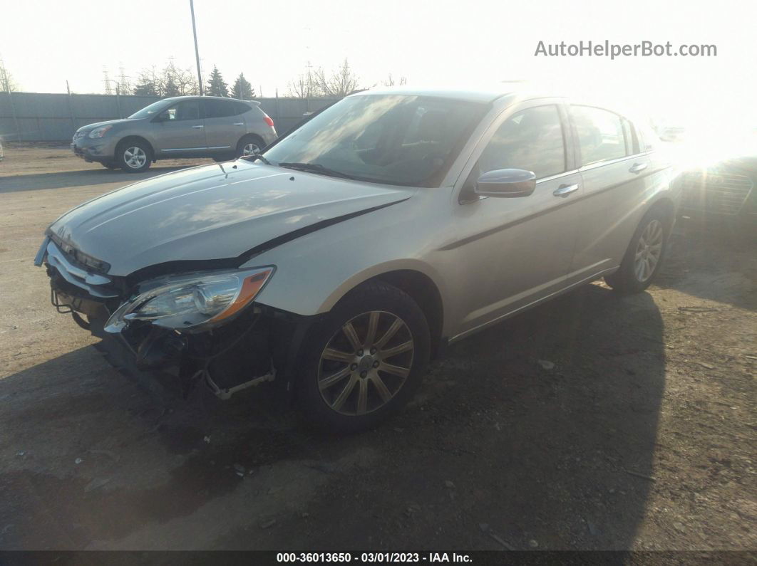 2014 Chrysler 200 Limited Золотой vin: 1C3CCBCG6EN191916