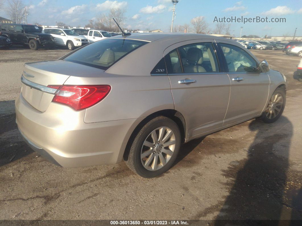 2014 Chrysler 200 Limited Gold vin: 1C3CCBCG6EN191916