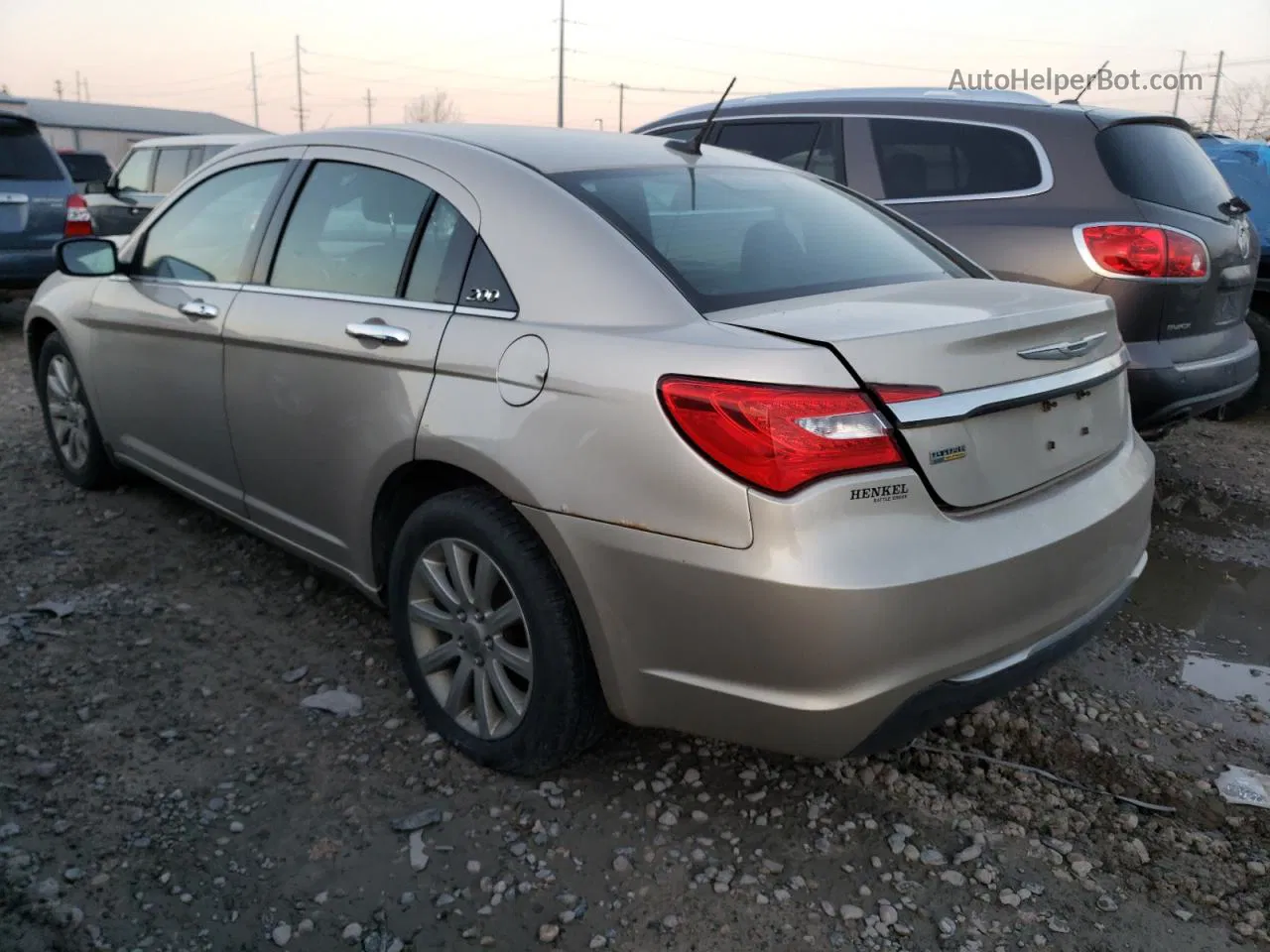 2014 Chrysler 200 Limited Gold vin: 1C3CCBCG7EN236121