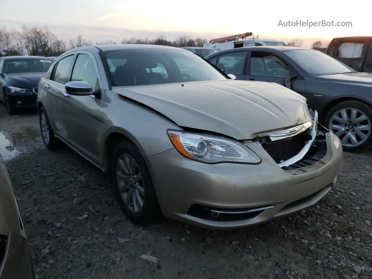 2014 Chrysler 200 Limited Gold vin: 1C3CCBCG7EN236121