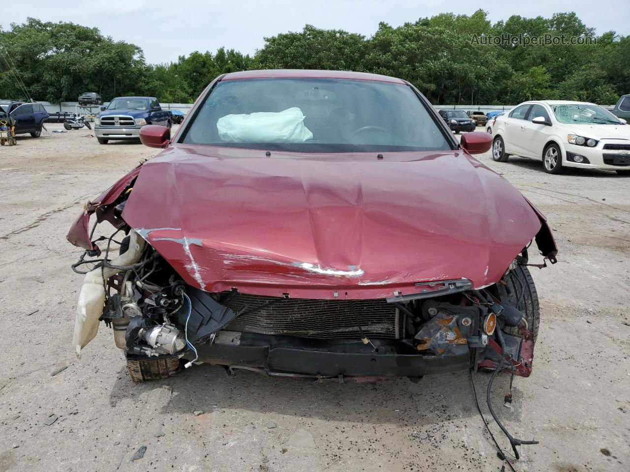 2014 Chrysler 200 Limited Burgundy vin: 1C3CCBCG9EN127840