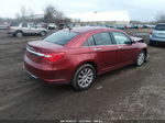 2014 Chrysler 200 Limited Red vin: 1C3CCBCG9EN158683