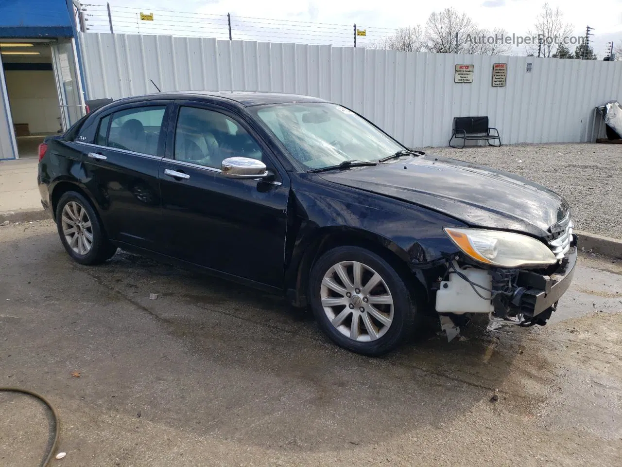 2014 Chrysler 200 Limited Black vin: 1C3CCBCG9EN173006