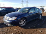 2014 Chrysler 200 Limited Синий vin: 1C3CCBCGXEN134585