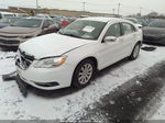 2014 Chrysler 200 Limited White vin: 1C3CCBCGXEN151628