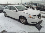 2014 Chrysler 200 Limited White vin: 1C3CCBCGXEN151628