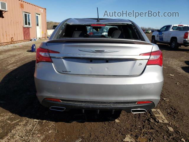 2014 Chrysler 200 Limited Серебряный vin: 1C3CCBCGXEN164444