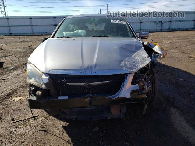 2014 Chrysler 200 Limited Серебряный vin: 1C3CCBCGXEN164444