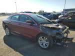 2015 Chrysler 200 Limited Бордовый vin: 1C3CCCAB0FN521242