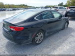 2015 Chrysler 200 Limited Black vin: 1C3CCCAB0FN536310