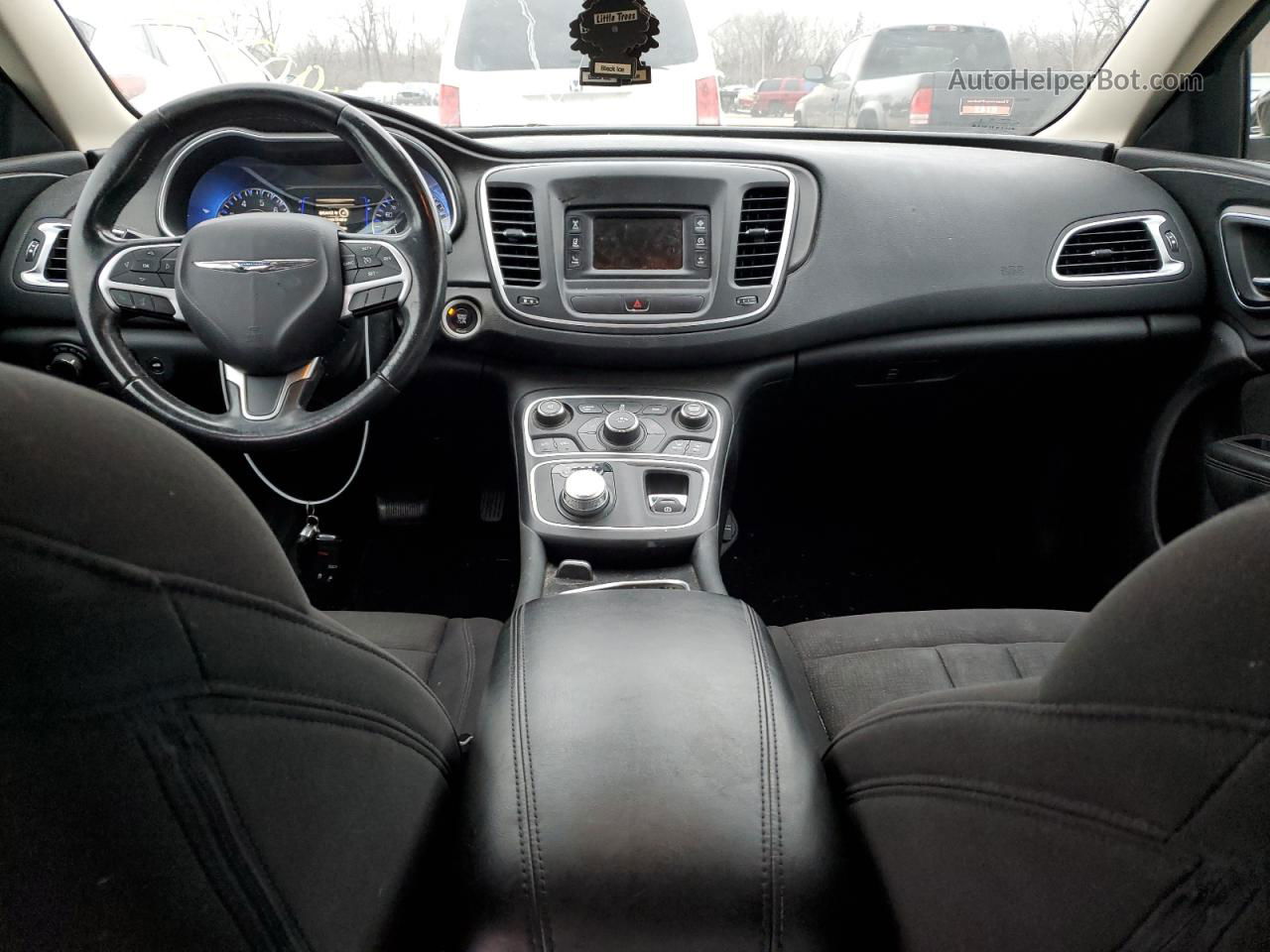 2015 Chrysler 200 Limited Черный vin: 1C3CCCAB0FN553270