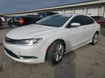 2015 Chrysler 200 Limited White vin: 1C3CCCAB0FN573454