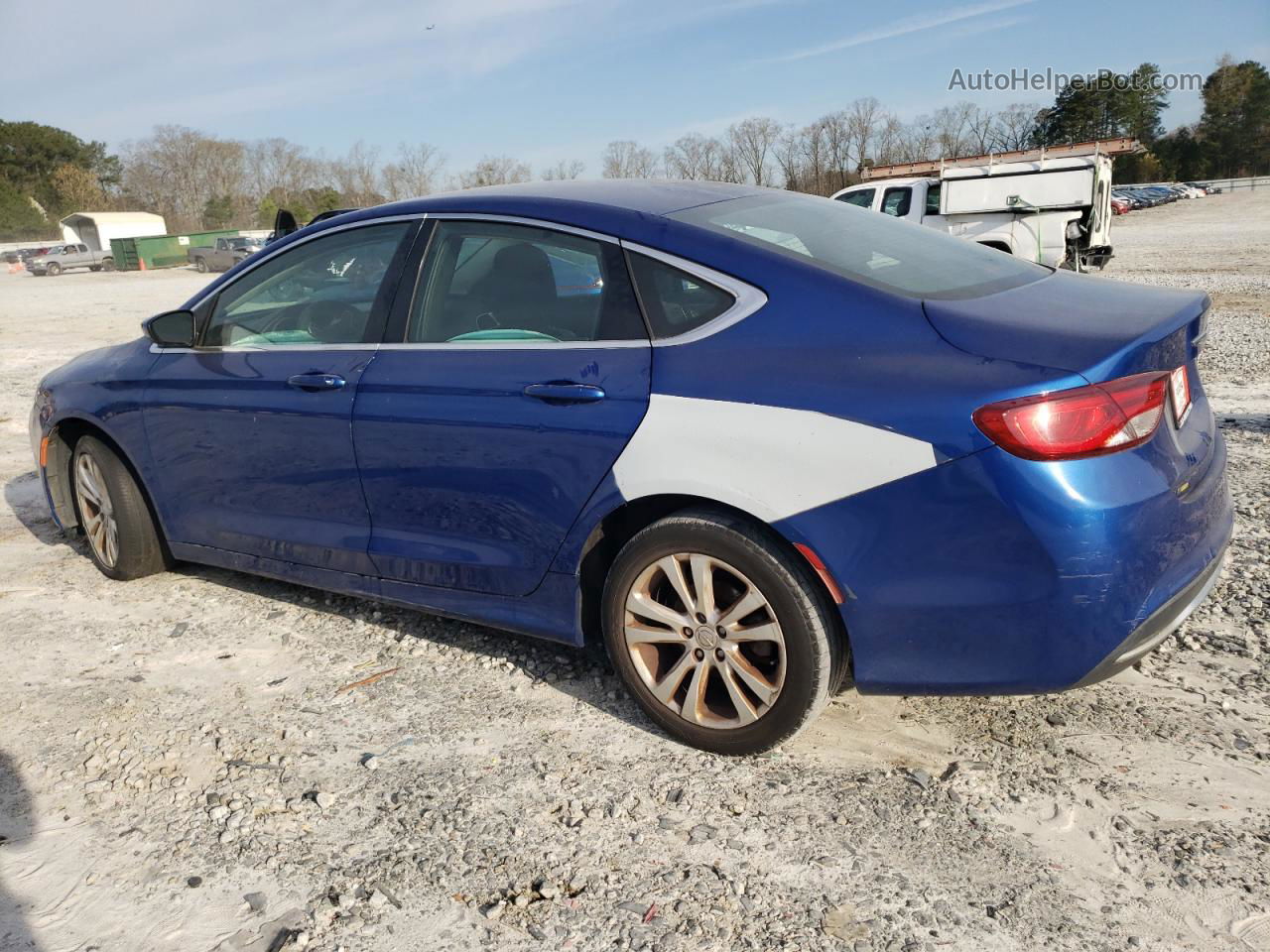 2015 Chrysler 200 Limited Синий vin: 1C3CCCAB0FN589802