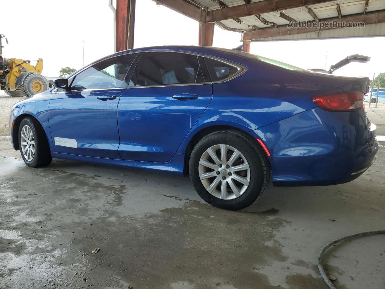 2015 Chrysler 200 Limited Blue vin: 1C3CCCAB0FN597849