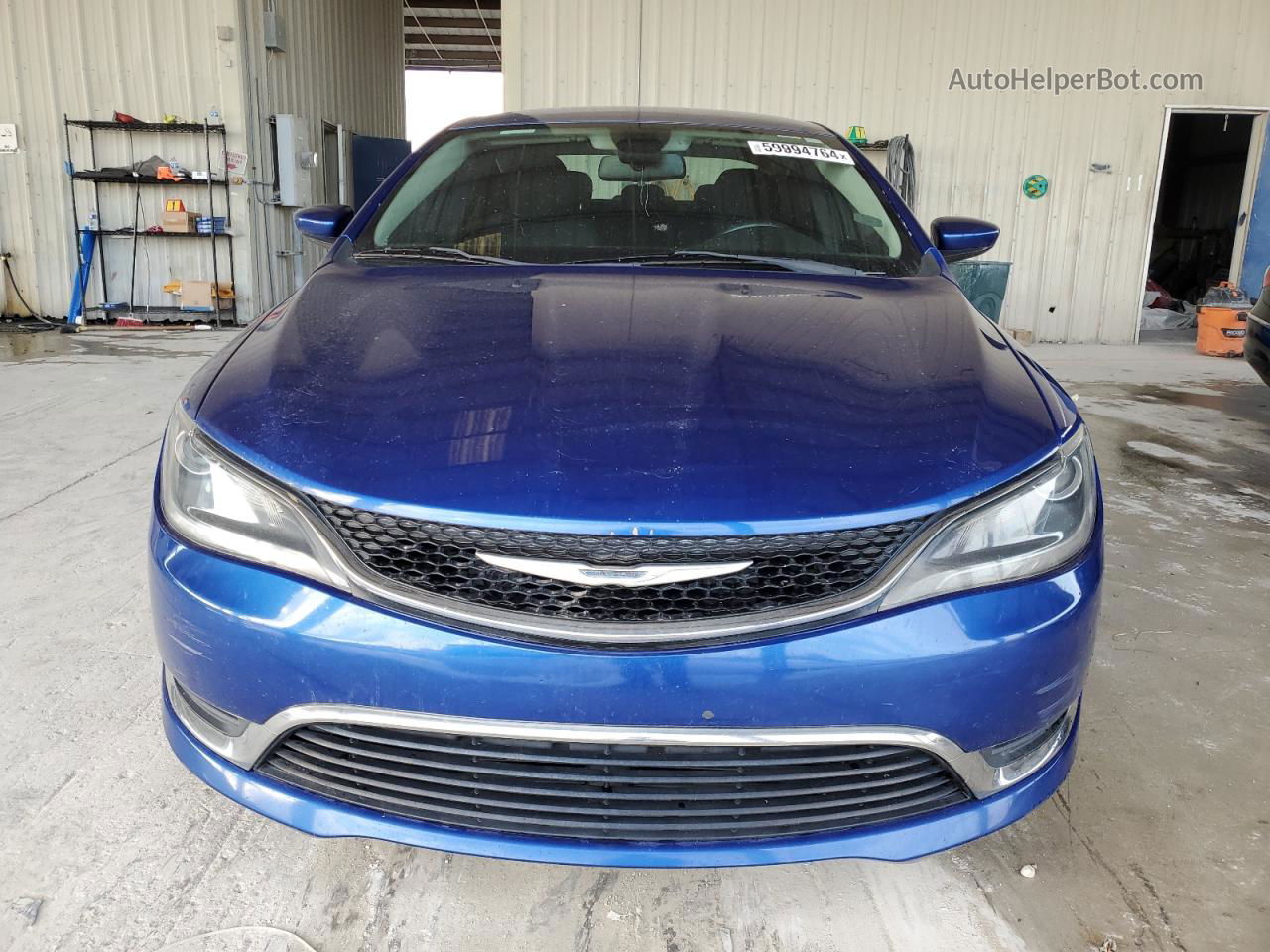 2015 Chrysler 200 Limited Синий vin: 1C3CCCAB0FN597849