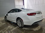 2015 Chrysler 200 Limited White vin: 1C3CCCAB0FN604606