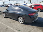 2015 Chrysler 200 Limited Black vin: 1C3CCCAB0FN630803