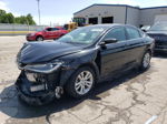 2015 Chrysler 200 Limited Black vin: 1C3CCCAB0FN631479