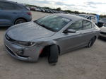 2015 Chrysler 200 Limited Gray vin: 1C3CCCAB0FN649612