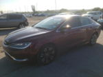 2015 Chrysler 200 Limited Burgundy vin: 1C3CCCAB0FN655006