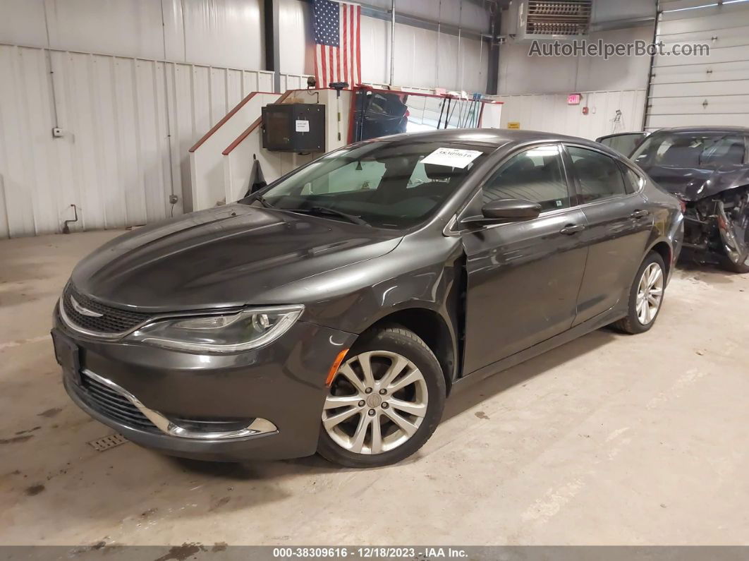 2015 Chrysler 200 Limited Silver vin: 1C3CCCAB0FN663641