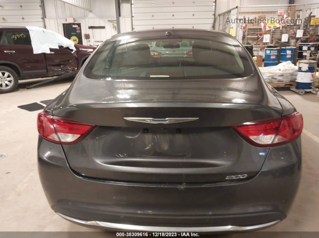 2015 Chrysler 200 Limited Silver vin: 1C3CCCAB0FN663641