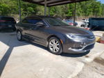 2015 Chrysler 200 Limited Угольный vin: 1C3CCCAB0FN674560