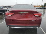 2015 Chrysler 200 Limited Burgundy vin: 1C3CCCAB0FN703913