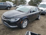 2015 Chrysler 200 Limited Black vin: 1C3CCCAB0FN711204