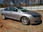 2015 Chrysler 200 Limited Silver vin: 1C3CCCAB0FN751430