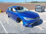 2016 Chrysler 200 Limited Blue vin: 1C3CCCAB0GN102275