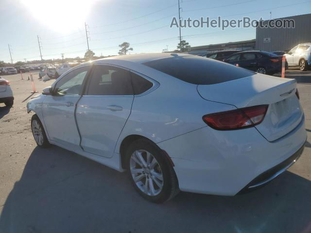 2016 Chrysler 200 Limited Белый vin: 1C3CCCAB0GN107704