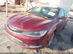 2016 Chrysler 200 Limited Бордовый vin: 1C3CCCAB0GN110795