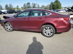 2016 Chrysler 200 Limited Maroon vin: 1C3CCCAB0GN121280