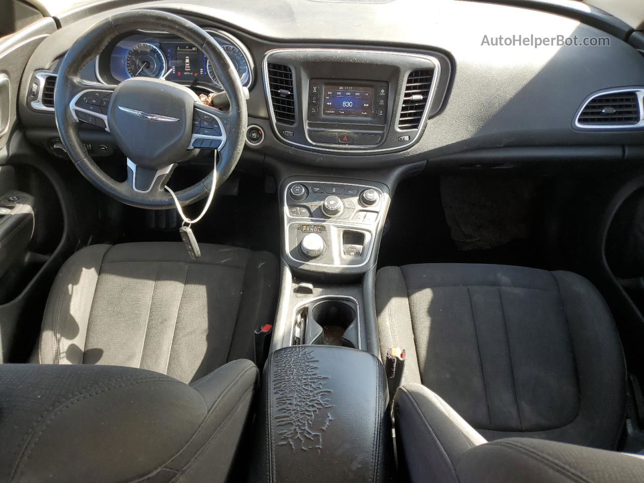 2016 Chrysler 200 Limited Серый vin: 1C3CCCAB0GN131985