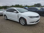 2016 Chrysler 200 Limited White vin: 1C3CCCAB0GN140976