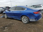 2016 Chrysler 200 Limited Blue vin: 1C3CCCAB0GN147295