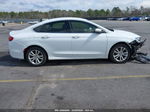 2016 Chrysler 200 Limited White vin: 1C3CCCAB0GN152738