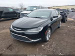 2016 Chrysler 200 Limited Black vin: 1C3CCCAB0GN153694