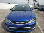 2016 Chrysler 200 Limited Blue vin: 1C3CCCAB0GN154215