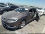 2016 Chrysler 200 Limited Gray vin: 1C3CCCAB0GN160225