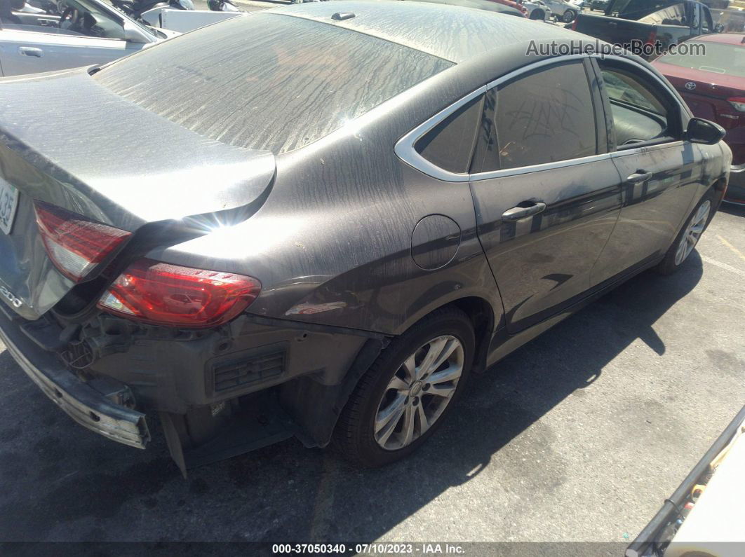 2016 Chrysler 200 Limited Серый vin: 1C3CCCAB0GN160225