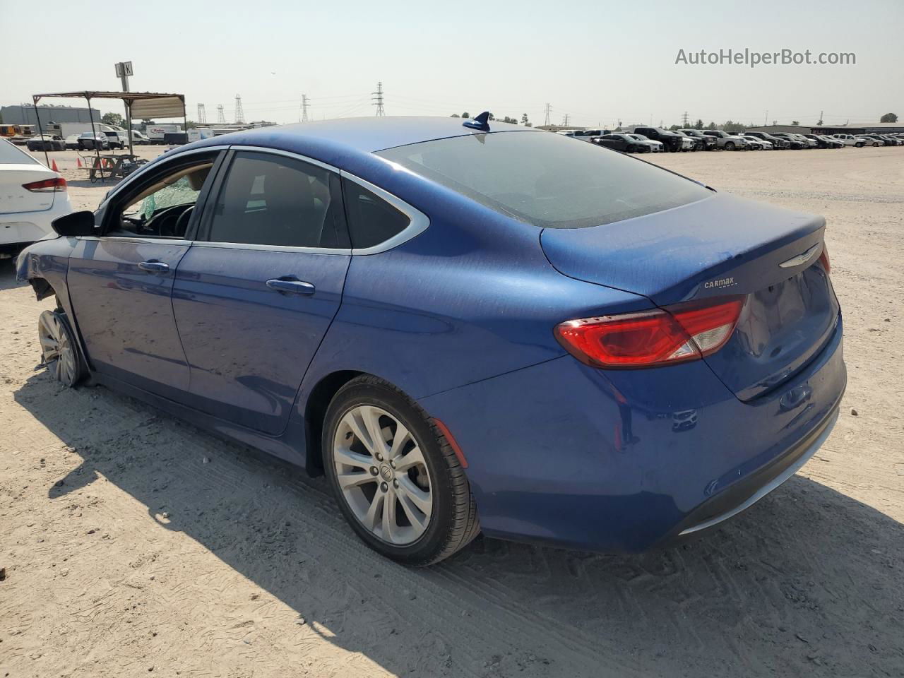 2016 Chrysler 200 Limited Синий vin: 1C3CCCAB0GN167790