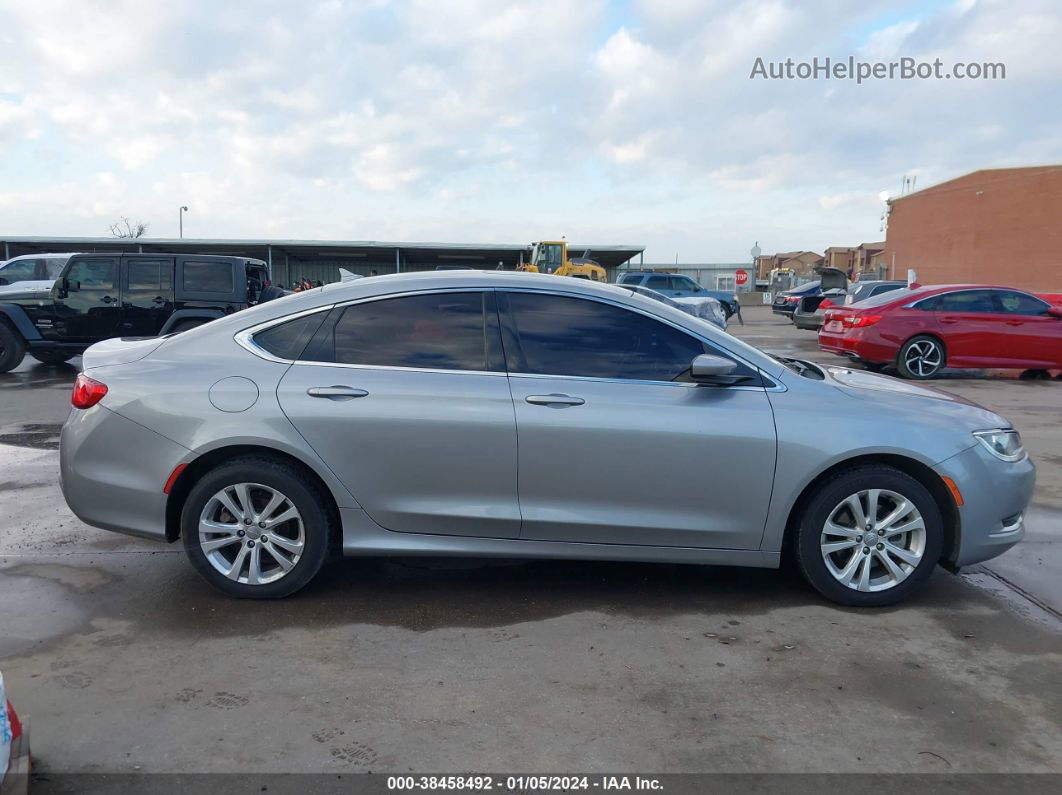 2017 Chrysler 200 Limited Platinum Silver vin: 1C3CCCAB0HN502614