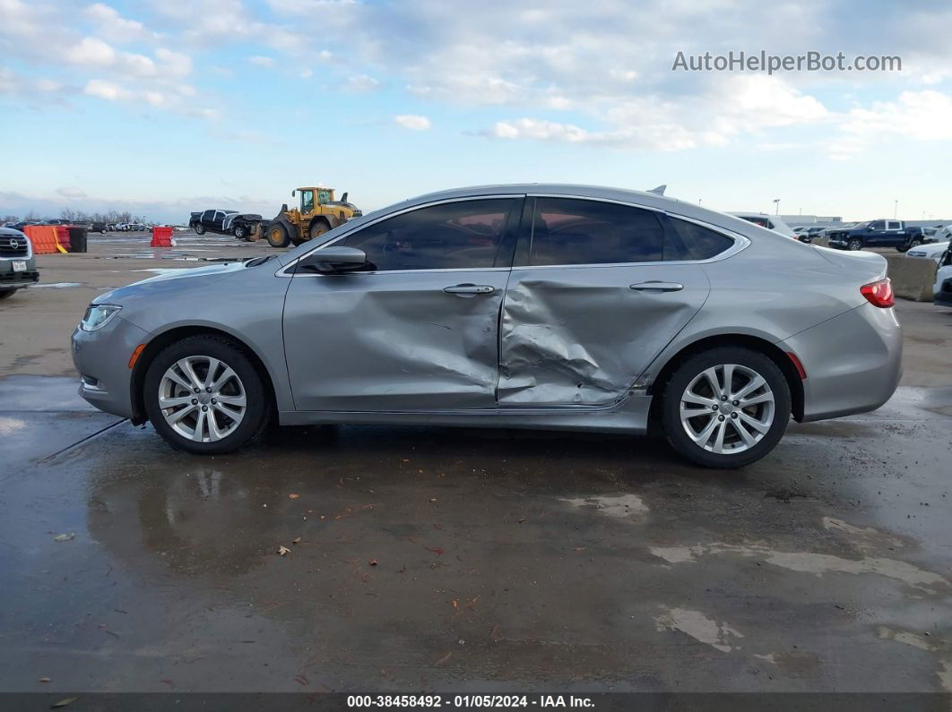 2017 Chrysler 200 Limited Platinum Silver vin: 1C3CCCAB0HN502614